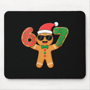 Womens Funny Gingerbread Six Seven 67 Ice Cream Dr Mouse Pad