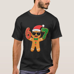 Womens Funny Gingerbread Six Seven 67 Ice Cream Dr T-Shirt