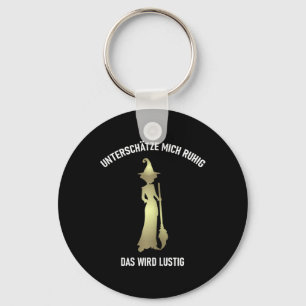 Womens Funny Halloween - Hexen Keychain