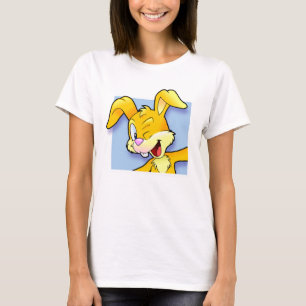 Women's Funny Holiday Novelty HAPPY EASTER BUNNY T-Shirt