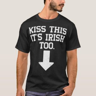 Womens Funny Inappropriate St Patricks Day VNeck  T-Shirt
