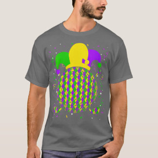 Womens Funny Mardi Gras Costume Golf Parade Carniv T-Shirt