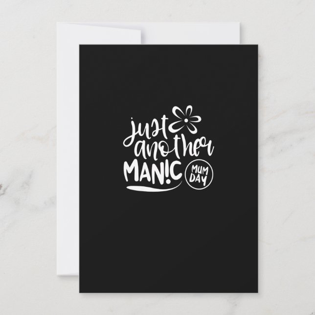 Womens Funny Mom Wife Birthday Xmas Mother Parenti Invitation (Front)