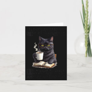 Womens Funny Need To Repeat Ignored Cat Humour Card