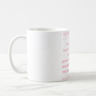 Womens Funny Parkour Instructor Coffee Mug