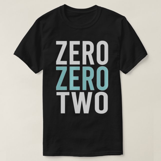 Womens Funny Pickleball Zero Zero Two Dinking Gift T-Shirt (Design Front)