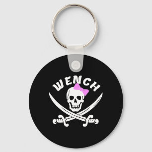 Womens Funny Pirate Clothing _ Pirate Halloween Keychain
