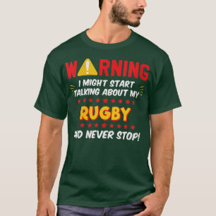 Womens Funny Rugby Fan Player Coach Saying Joke  V T-Shirt