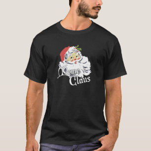 Womens Funny Santa Meme Claus Snowflake Leopard Ch T-Shirt