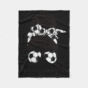 Womens Funny Soccer Grammy Life Soccer Player Gram Fleece Blanket