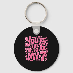 Women's Funny Valentines Day 67 Meme Couples You'r Keychain