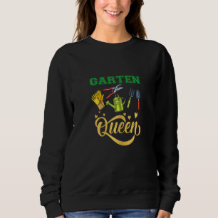 Womens Garden Queen Chef The Perfect Cool Fun Gard Sweatshirt