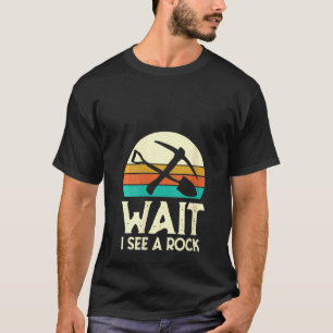 Womens Geographer  Geologist Rock Collector Retro  T-Shirt