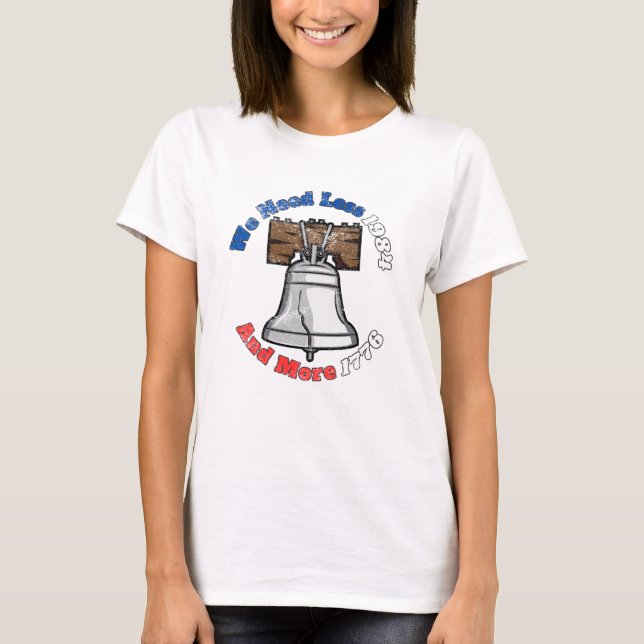 Women's George Orwell More 1984 Less 1776 T-Shirt (Front)