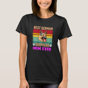 Womens German Shepherd Pet Owner Best German She T-Shirt