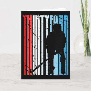 Womens Girls Field Hockey 16th Birthday Player Tea Card