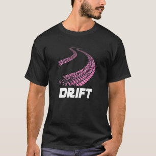 Women's Girls Street Racer Burnout Burn Rubber Str T-Shirt