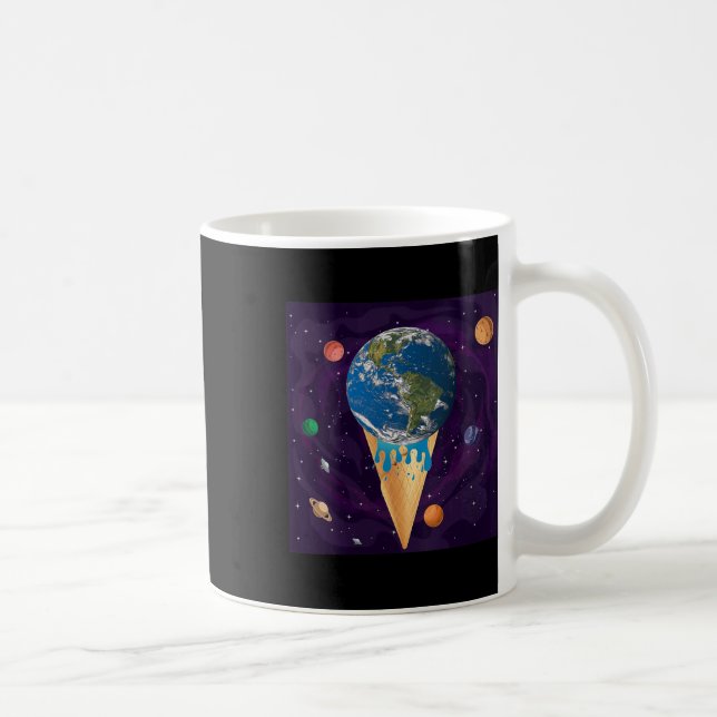 Womens Global Warming, Environmental Protection, Coffee Mug (Right)