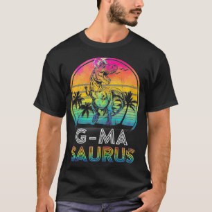 Womens Gmasaurus Dinosaur Gma Saurus Family Matchi T-Shirt