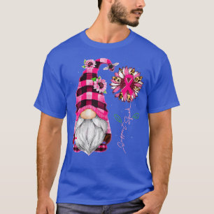 Womens Gnome Support Squad Leopard Warrior Breast  T-Shirt