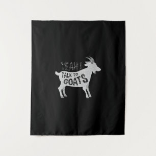 Womens Goat Gifts For Goat Lovers Funny Tapestry