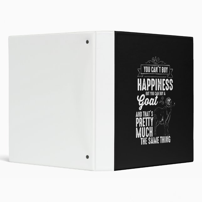 Womens Goat Lover Goat Gift Binder (Background)