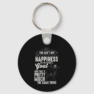 Womens Goat Lover Goat Gift Keychain
