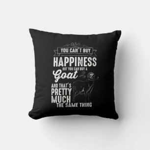 Womens Goat Lover Goat Gift Throw Pillow