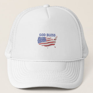 Women's God bless America hats