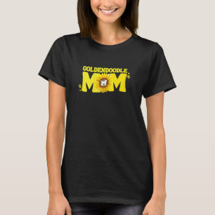 Womens Goldendoodle Mom For Women Ladies Doodle Do T-Shirt