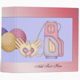 Womens Golf Avery Binder