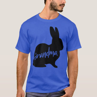 Womens Grandma Bunny Rabbit Granny Nana Grandmothe T-Shirt