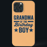 Womens Grandson Birthday Grandma Of The Birthday iPhone 13 Pro Max Case<br><div class="desc">Womens Grandson Birthday Grandma Of The Birthday Boy Grandmother Gift. Perfect gift for your dad,  mom,  papa,  men,  women,  friend and family members on Thanksgiving Day,  Christmas Day,  Mothers Day,  Fathers Day,  4th of July,  1776 Independent day,  Veterans Day,  Halloween Day,  Patrick's Day</div>