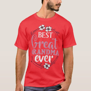 Womens Great Grandmother Grandma Pregnancy Announc T-Shirt