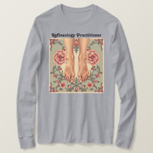Women's Grey Reflexology Practitioner T-Shirt