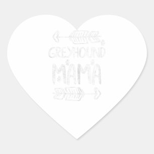 Womens Greyhound Mama Shirt Italian Greyhound Mom Heart Sticker