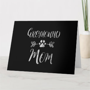 Womens Greyhound Mom Shirt Italian Greyhound Mom Card