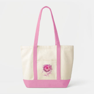 Women's Grunge Floral Soccer Bag Purse