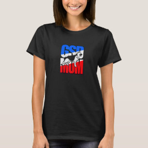 Womens Gsd Mom Patriotic German Shepherd Edition T-Shirt