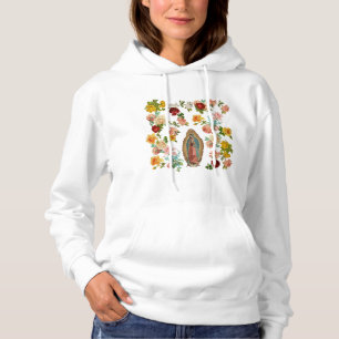 Womens Guadalupe Rose Hoodie