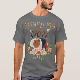 Womens Guinea Pig Mom Funny Pet Owne Guinea Pig Lo T-Shirt
