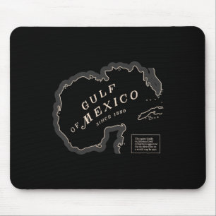 Womens Gulf Of Mexico 1550 Historic Map Mouse Pad