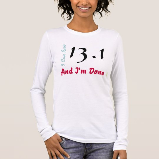 Women's Half Marathon Long Sleeve T-Shirt