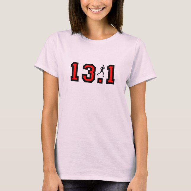 Womens half marathon T-Shirt (Front)