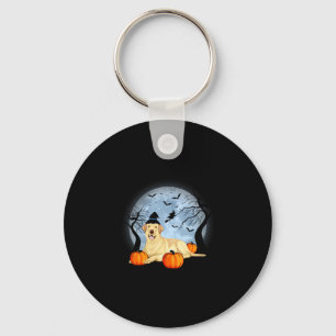 Women's halloween labrador keychain