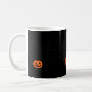 Womens Halloween Spooky Black Labrador Retriever Coffee Mug