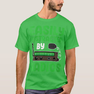Womens Ham Radio Operator Amateur Radio Morse CB H T-Shirt