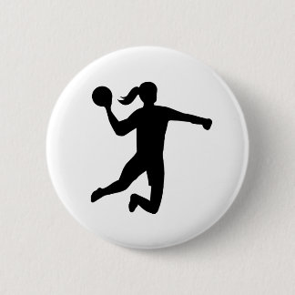 Womens handball 2 inch round button