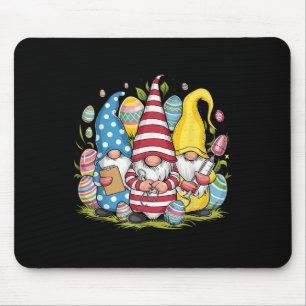Womens Happy Easter Nurse Gnomes Nursing Scrub Doc Mouse Pad