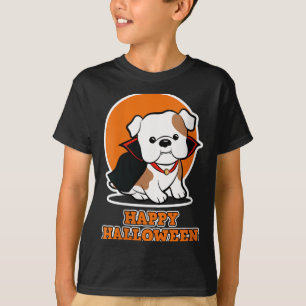 Womens Happy Halloween For Dog Lover - Vampire Dog T-Shirt
